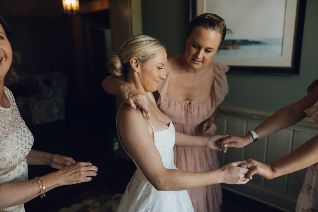 Destination wedding at The Ocean Course