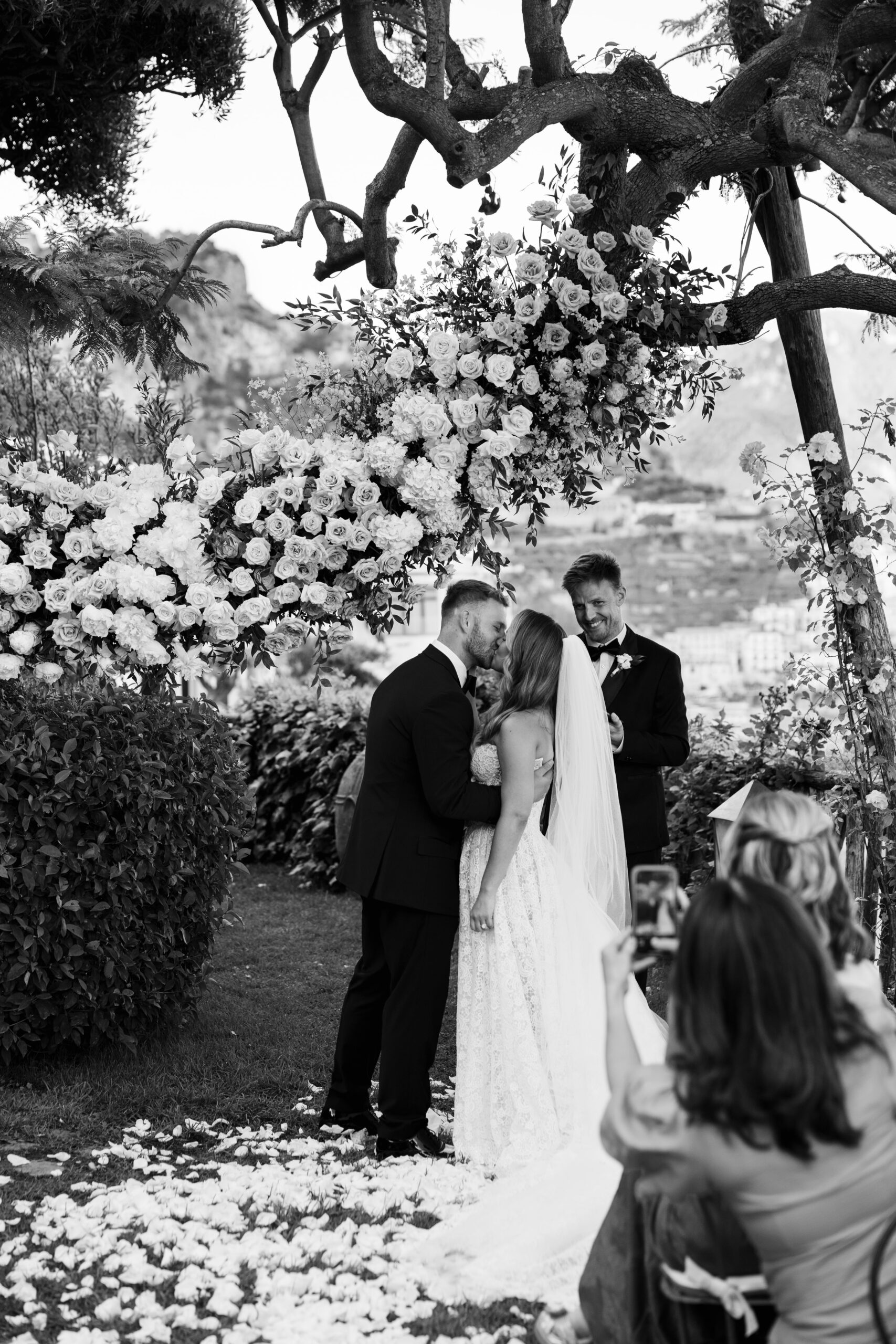 Luxury wedding in the amalfi coast
