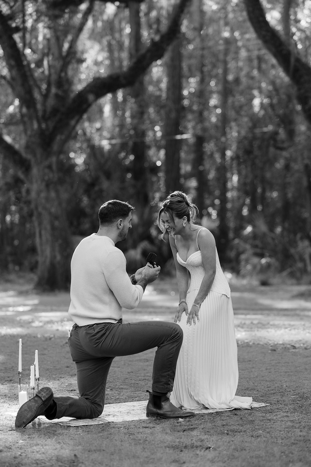 Savannah wedding proposal