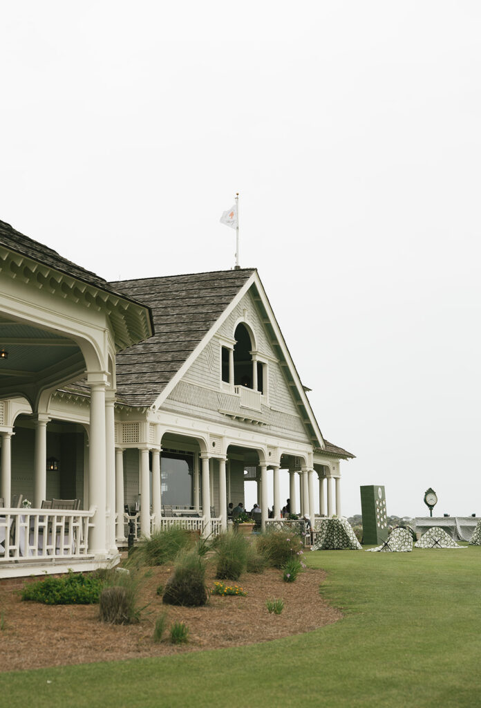 Marsh and river view at The River Course wedding venue on Kiawah Island